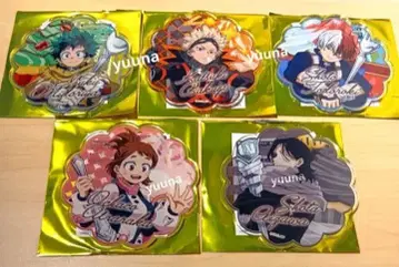 히로아카 유에이 고교 오픈 스쿨 카페 아크릴 코스터 전종 컴프 전