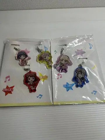 넨도로이드 플러스 BanG Dream! 뱅드림! 아크릴 키체인 세트