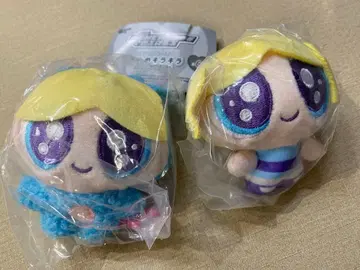 파워퍼프걸 오메메키라키라 봉제 인형 버블스 2개