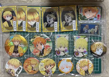 귀멸의 칼날 아가츠마 젠이츠 캔뱃지 묶음 판매