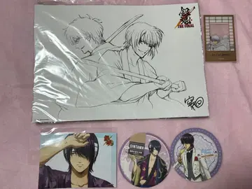 은혼 타카스기 신스케 사카타 긴토키 캔뱃지 특전 3장 이후 필수 8