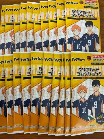 하이큐 클리어 카드 컬렉션 5