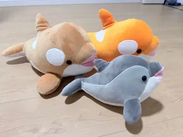 돌고래, 범고래 봉제 인형 3색 세트