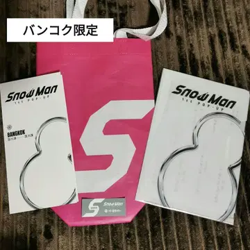 방콕 한정판 snowman popup 미니 포스터 입장 혜택 태국