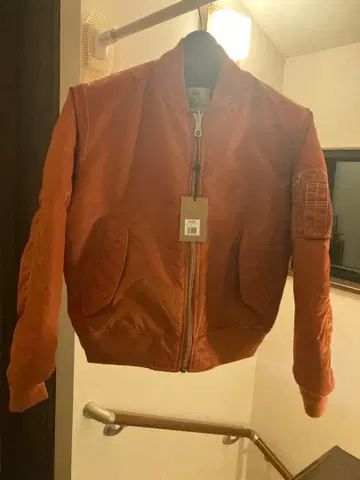 오렌지 MA-1 플라이트 자켓