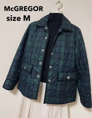 McGREGOR 하프 자켓 퀼팅 충전솜 여성용 M 일본제