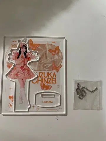 fruit zipper 진세이 스즈카 아크릴 스탠드 나비 의상