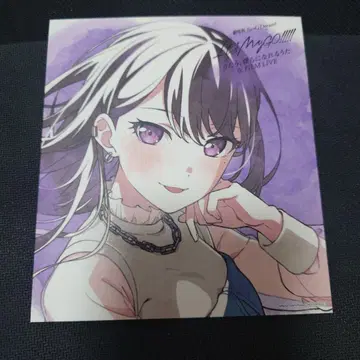 극장판 뱅드림 It's MyGO!!!!! 색지풍 카드 시이나 타키