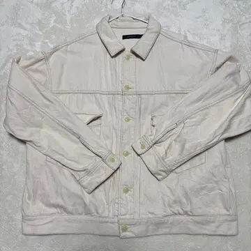 RAGEBLUE 데님 자켓 화이트 L