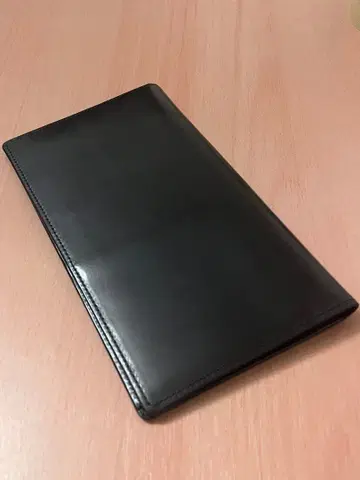 폴 스튜어트 인사이드 컬러 카프 스킨 장지갑