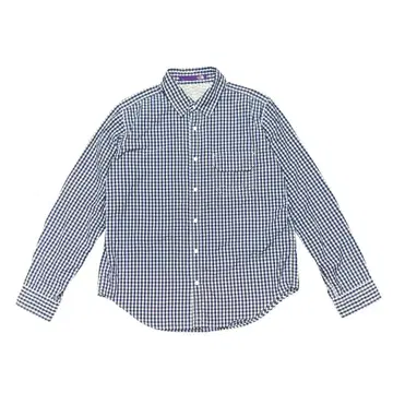 THE NORTH FACE 퍼플 라벨 깅엄 체크 셔츠