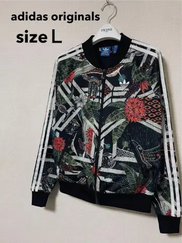 adidas 트랙 자켓 보타니컬 여성용 L 블루종