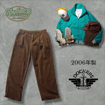 [ 트렌드 2006년제 ] DOCKERS 코듀로이 팬츠 투 턱