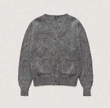 The Barnnet Kitten Mohair Knit Cardigan