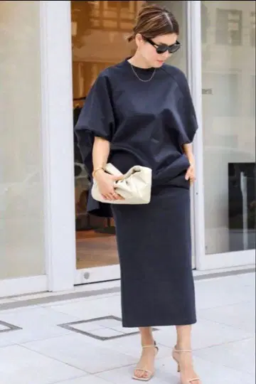 미사용 코그 더 빅 스모크 DAISY TOP 네이비