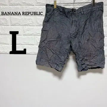 [ BANANA REPUBLIC ] L AIDEN SHORT 다크 그레이