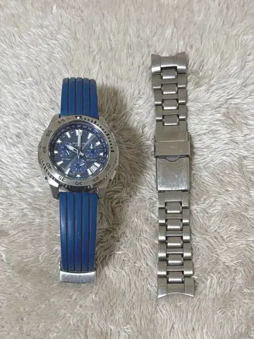 CASIO OCEANUS 전파 시계 손목시계 벨트 세트