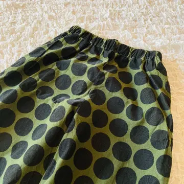 나루팩토리 도트 무늬 코듀로이 팬츠 코튼 100% 일본제