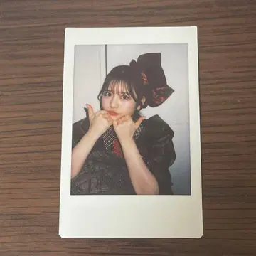 츠키아시 아마네 촬영 폴라로이드