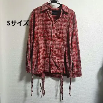 GRANCY 체크 셔츠 셔링