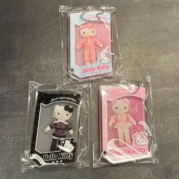 산리오 키티 옷장 컬렉션 3세트 커스텀 아크릴 참