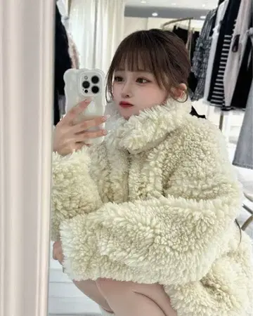 epine sheep mouton coat 에피누 무스탕 코트