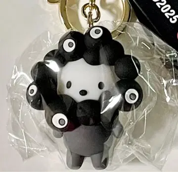 EXPO2025 만박 한정판 블랙 산리오 미야쿠미야쿠 키링 포차코