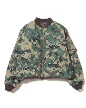 BEAMS 리버서블 다운 플라이트 자켓