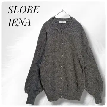 슬로브 이에나 SLOBE IENA 그레이 V넥 가디건