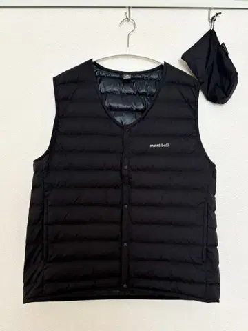 montbell XL 블랙 다운 베스트