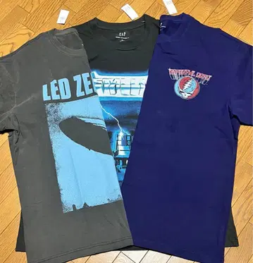 gap 뮤직 T셔츠 메탈리카 그레이트풀 데드 레드 제플린