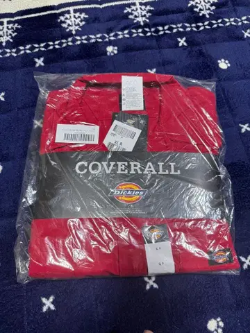 Dickies 디키즈 작업복 XL 사이즈 반팔 레드