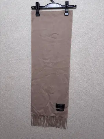 BUYER 캐시미어 100% 베이지 머플러