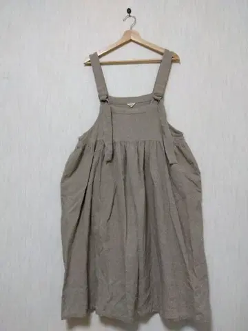 핸드메이드 작가 츠바키코 씨의 살로펫 원피스 점프수트 아이보리