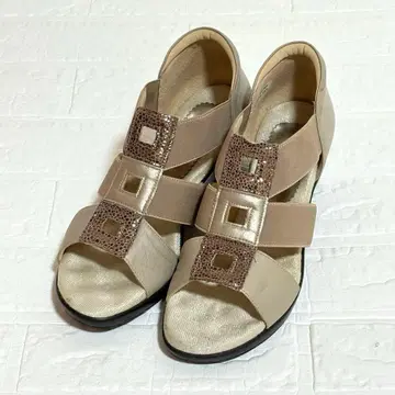 CEP'DOR 세프도르 오픈토 샌들 베이지 23.5cm