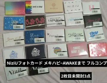 NiziU 포토 카드 22종 + 미개봉 3점, 총 25점