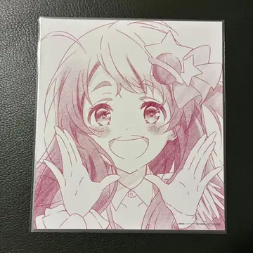 좀비 랜드 사가 입장객 혜택 입장객 선물 미니 색지풍 카드 미나토 사쿠라