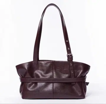 SAMO ONDOH 다크 브라운 토트백