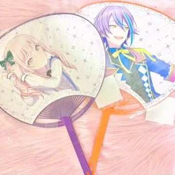 프로세카 아키야마 미즈키 카미시로 루이 부채 하프 기념일