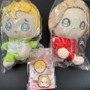 도쿄 리벤저스 동리벤 피엔 봉제 인형 헤어 클립 사노 하나가키