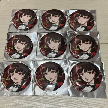 페르소나 5 콘서트 캔뱃지 니지마 마코토 9개 세트