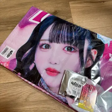 나란 노도카 실사 빅 타월 아크릴 부적