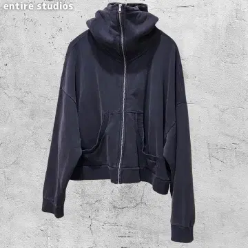 [ entire studios ] 풀 집업 후드티 퍼플