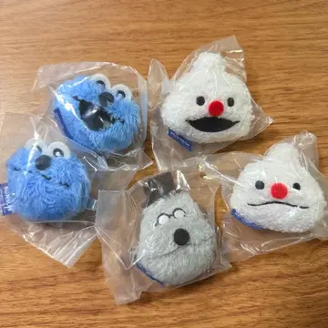 7 퍼펫 스 앞머리 클립 가챠가챠 5종 세트