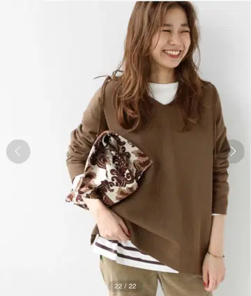 JOURNAL STANDARD relume 제품 염색 후디 맨투맨