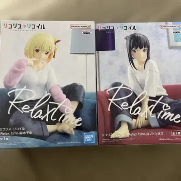 리코리스 리코일 Relax time 피규어 2체 세트