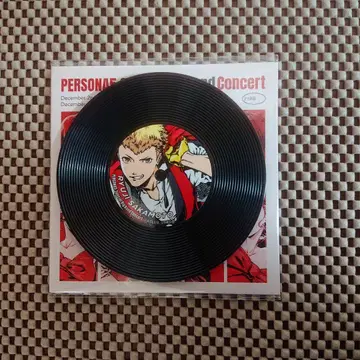 PERSONA 5 랜덤 레코드풍 코스터 사카모토 류지