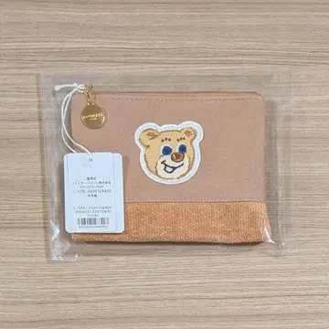 미개봉 올드 테디 와펜 파우치 베이지