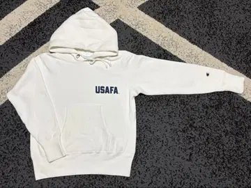 챔피언 리버스 위브 USAF 후드티 복각 파랑 택