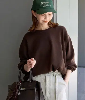 journal standard 워셔블 TEXBRID 크루 풀오버